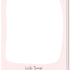 Achterkant kaart jij bent...blanco