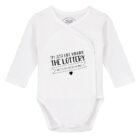 Grappige baby overslag romper met daarop de tekst 'I'm just like winning the lottery (only i'll cost you lots of money)'